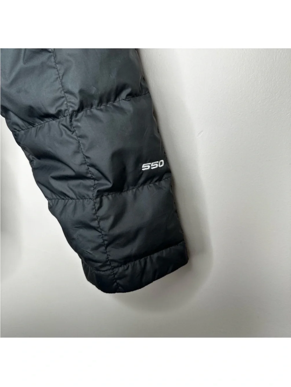 The North Face Black Quilted Down Jacket